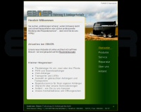 Screenshot Webseite Ebner Anhaenger