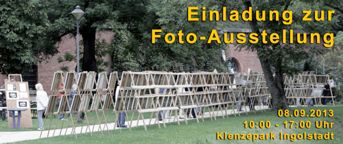 Fotoausstellung im Klenzepark