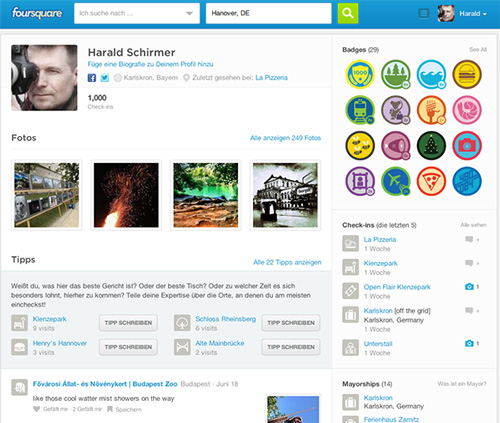foursquare screenshot