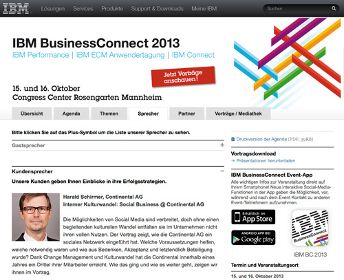 Business Connect 2013 - Harald Schirmer