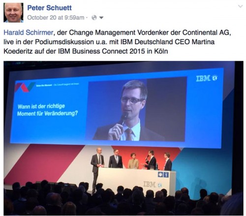 Schirmer IBM Business Connect 2015